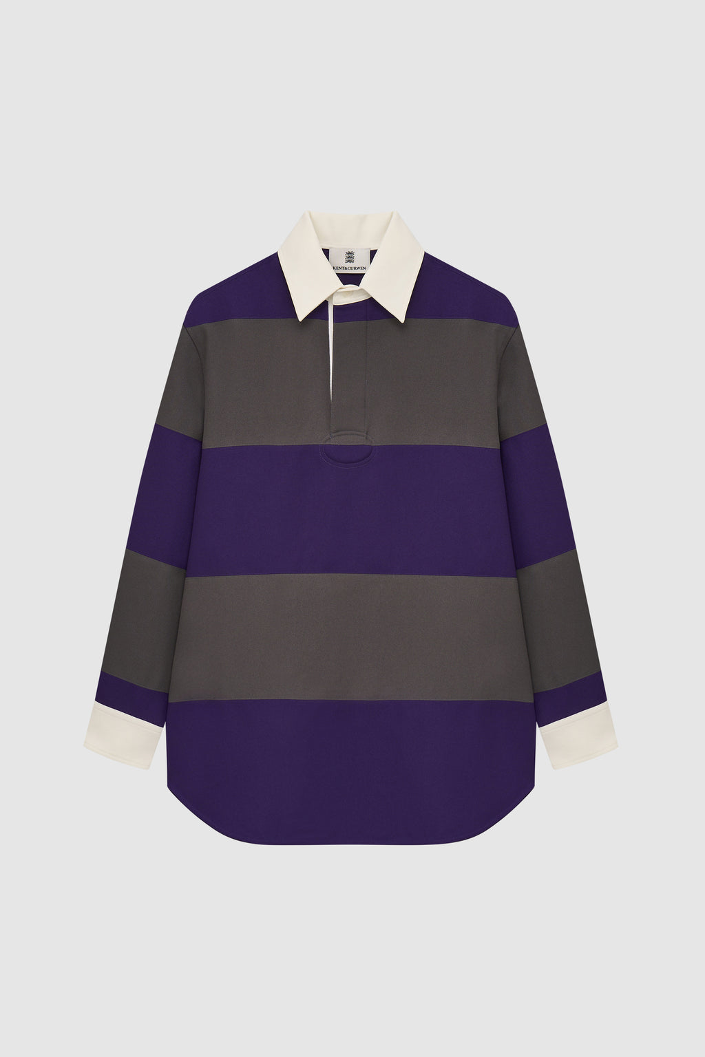 Striped Long-Sleeve Rugby Shirt