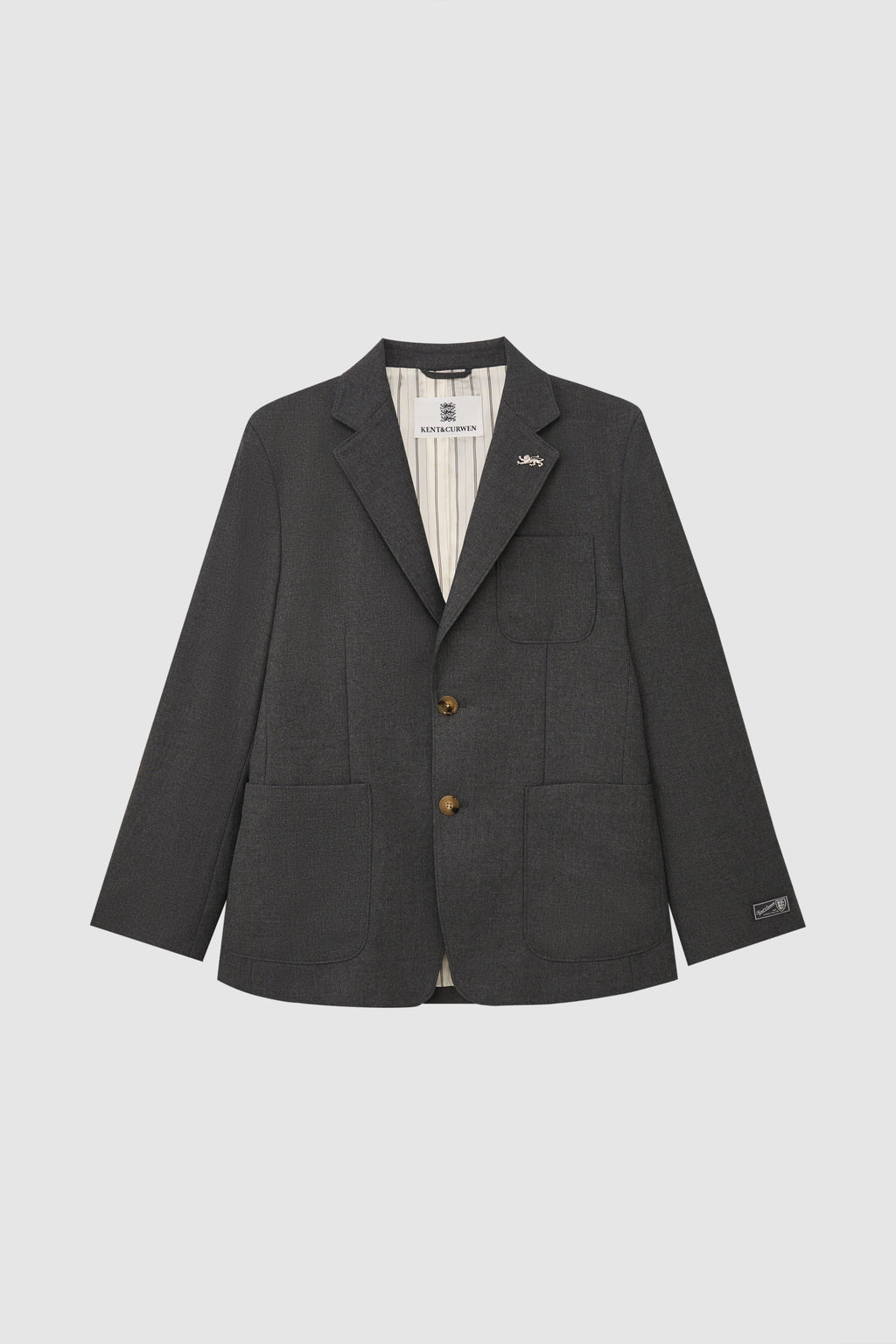 Three Lions Single-Breasted Blazer
