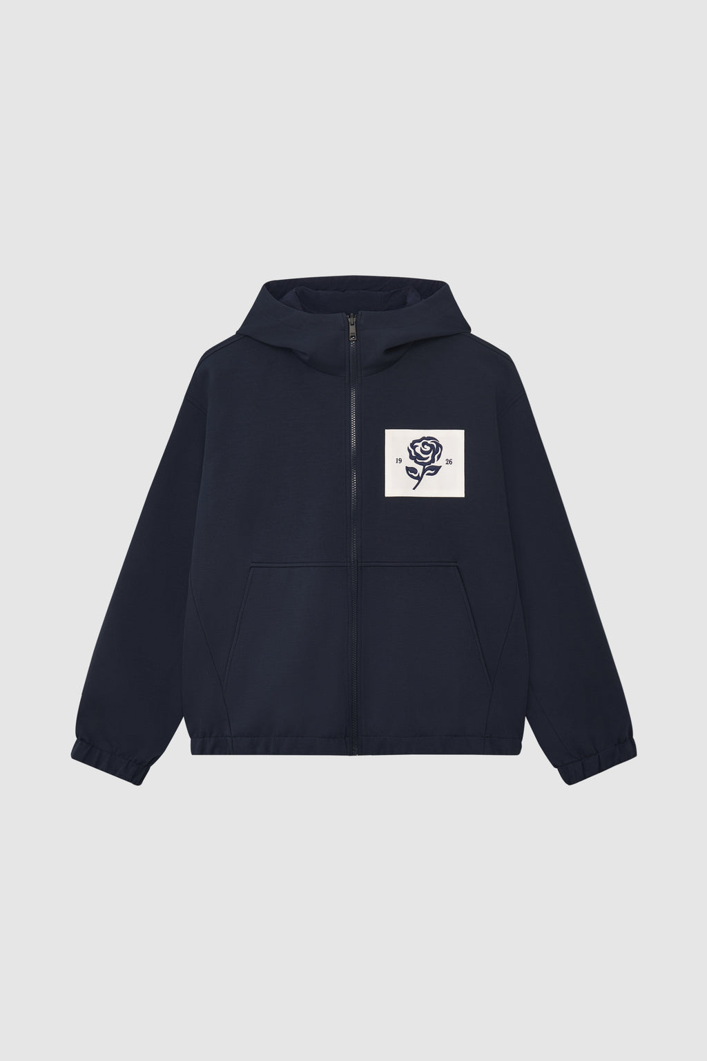 1926 Rose Patch Reversible Hooded Jacket