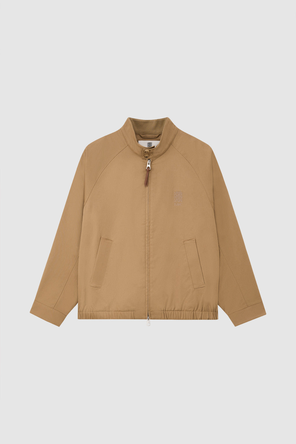 Three Lions Embroidered Harrington Jacket