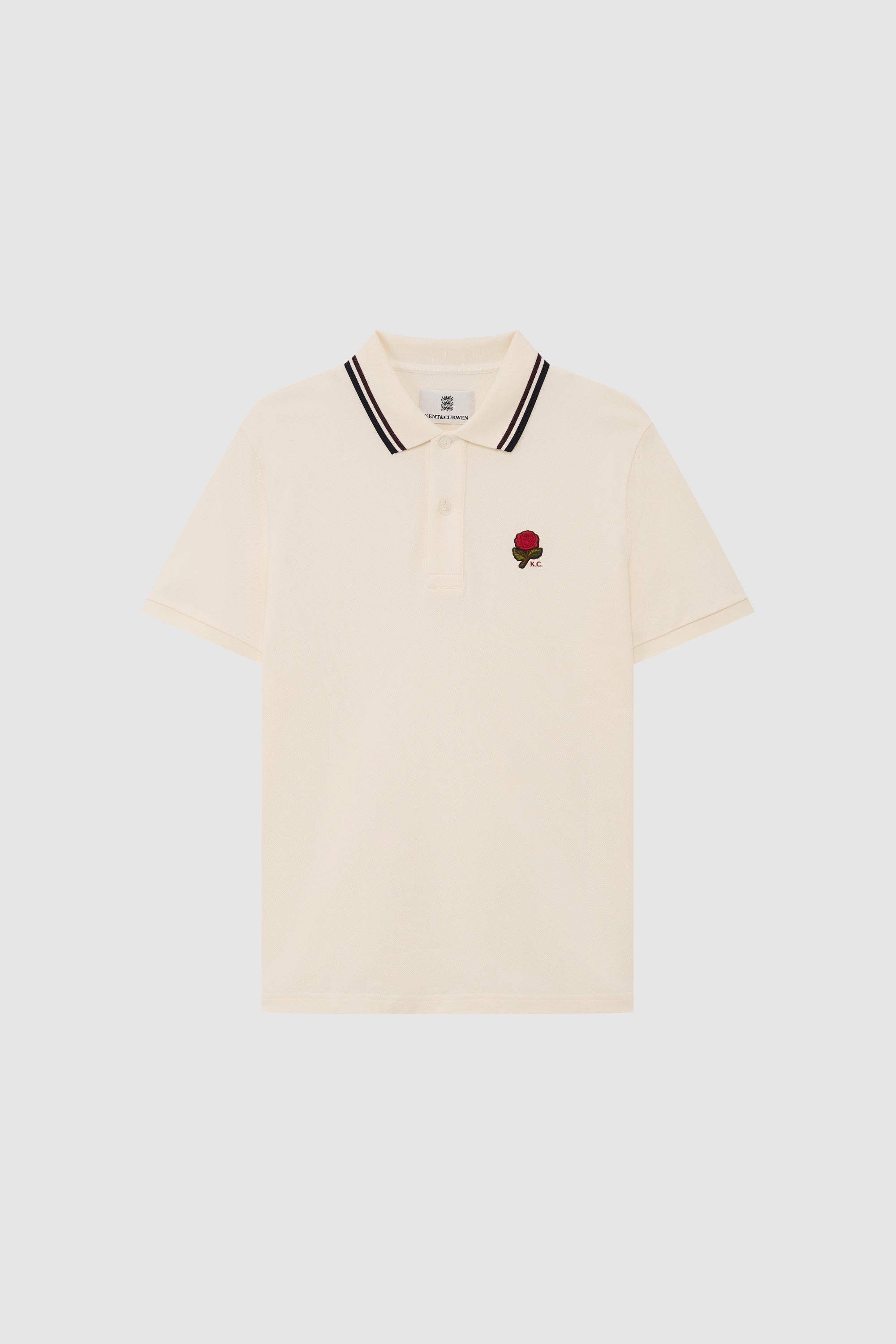 Rose Embroidery Polo Shirt - KENT&CURWEN