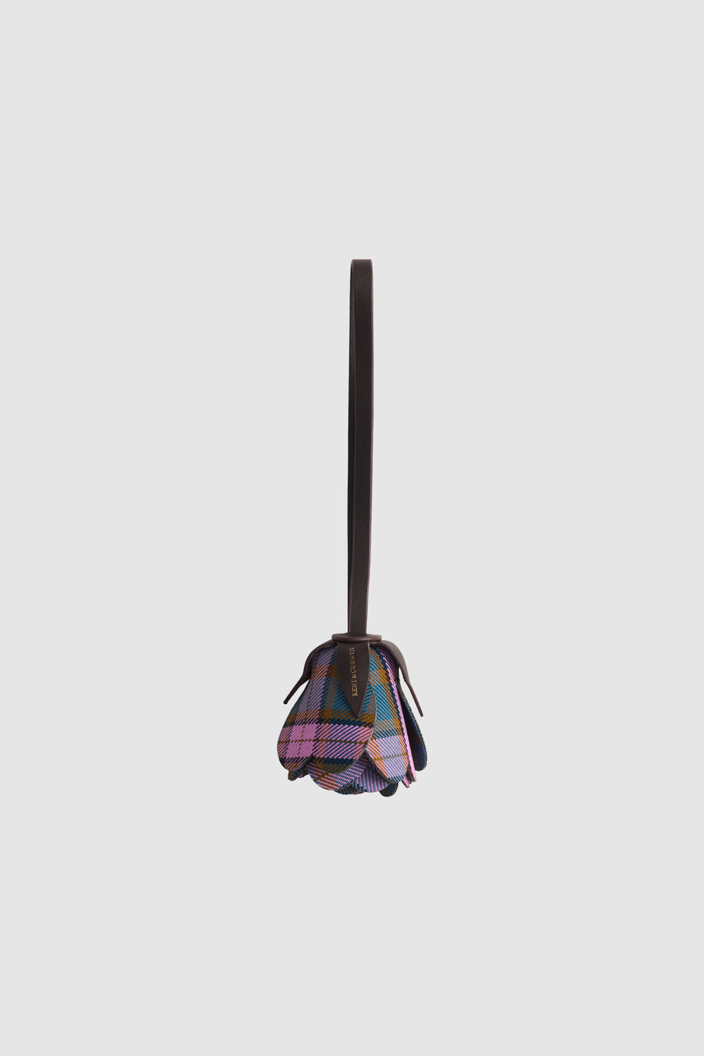 Tartan Rose Charm Bag
