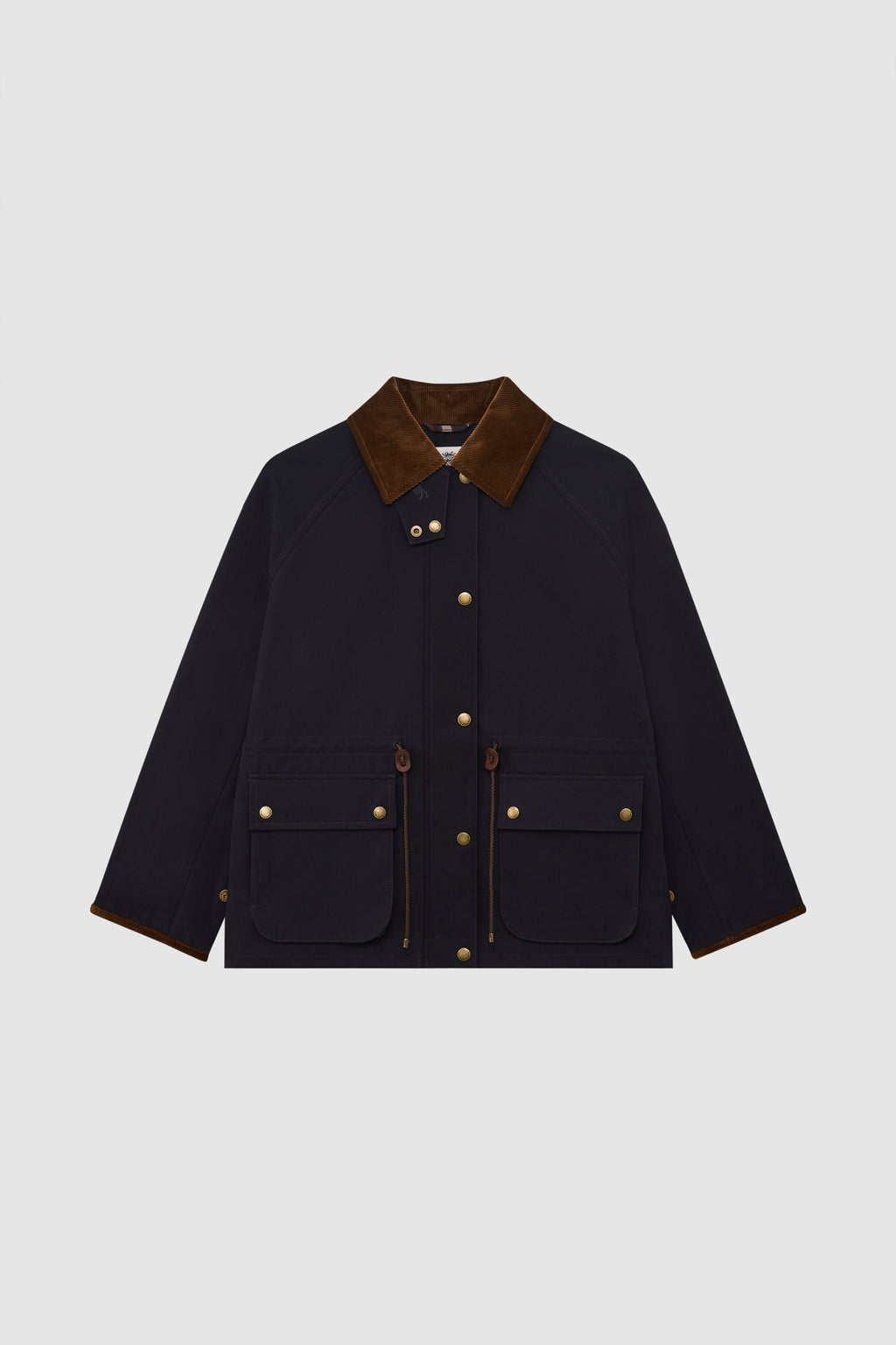 Women’s Three Lions Corduroy Collar Wool-Blend Coat
