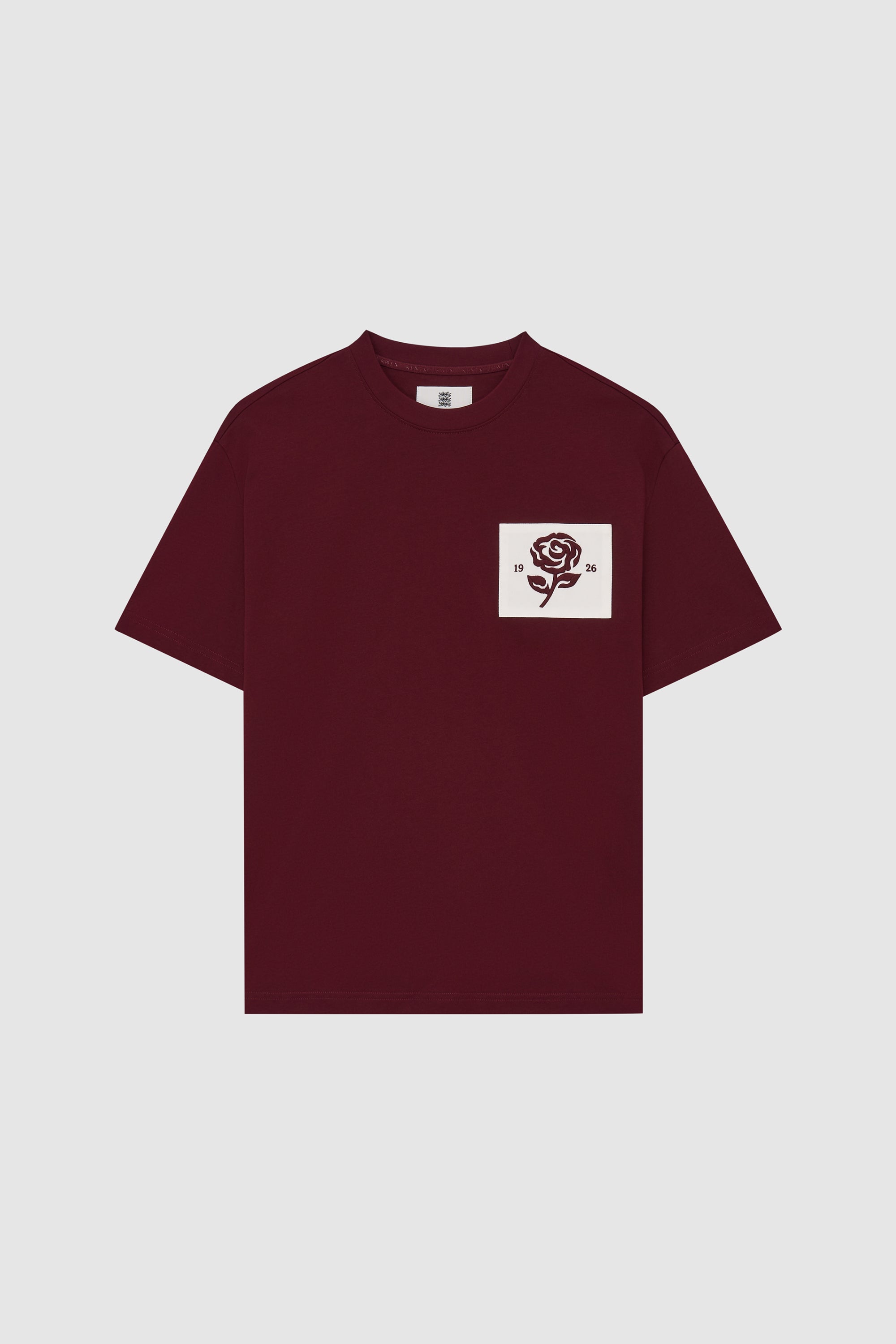 1926 Rose Embroidered Patch T-Shirt - KENT&CURWEN