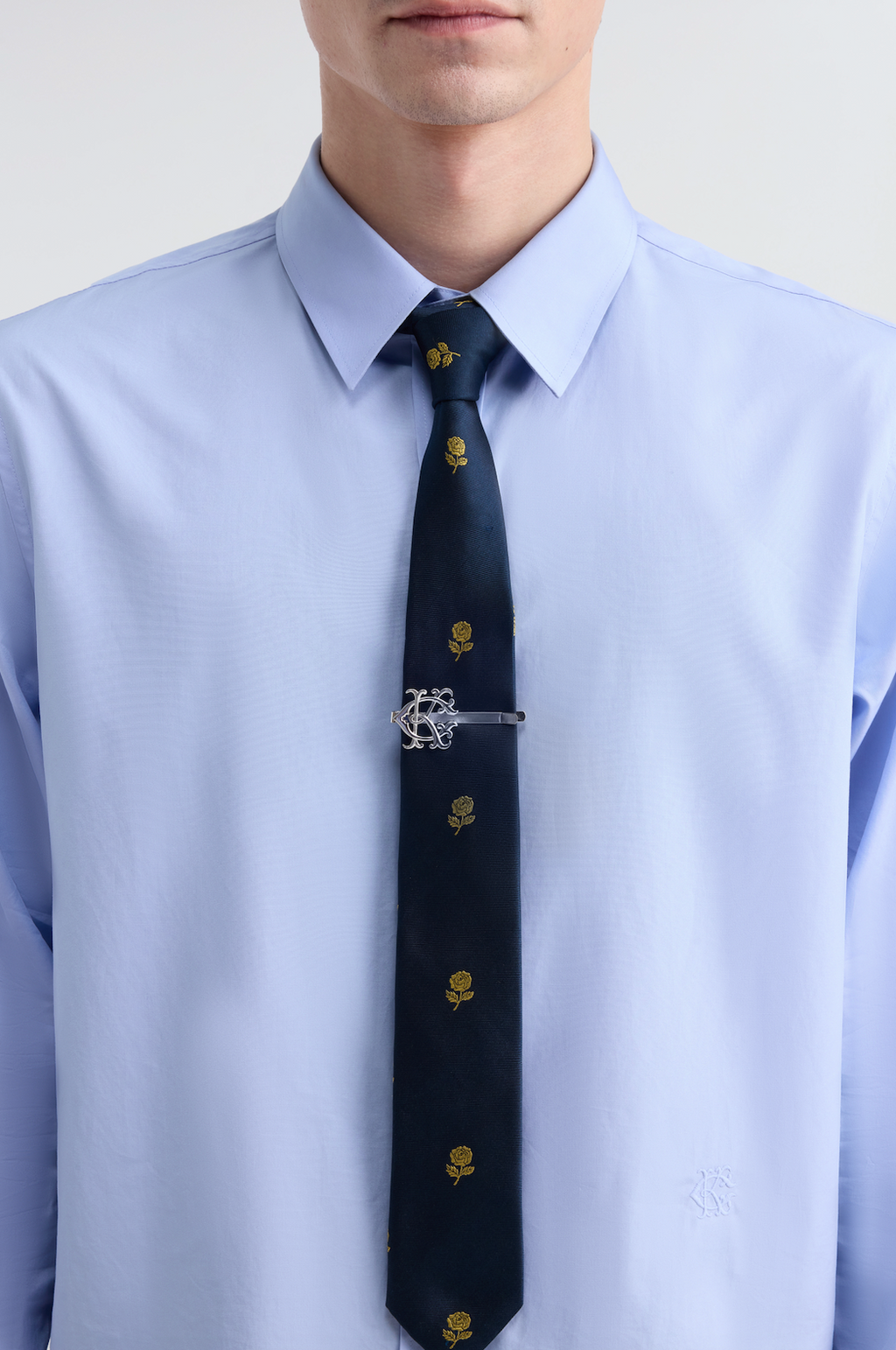 Rose Silk Tie